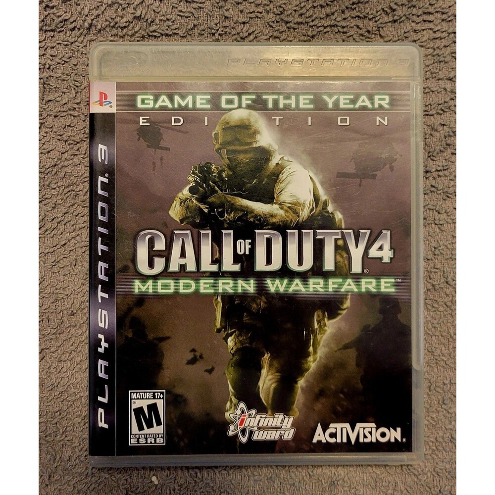 Call of Duty 4: Modern Warfare [GOTY] Sony PlayStation 3 (PS3) CIB, Tested